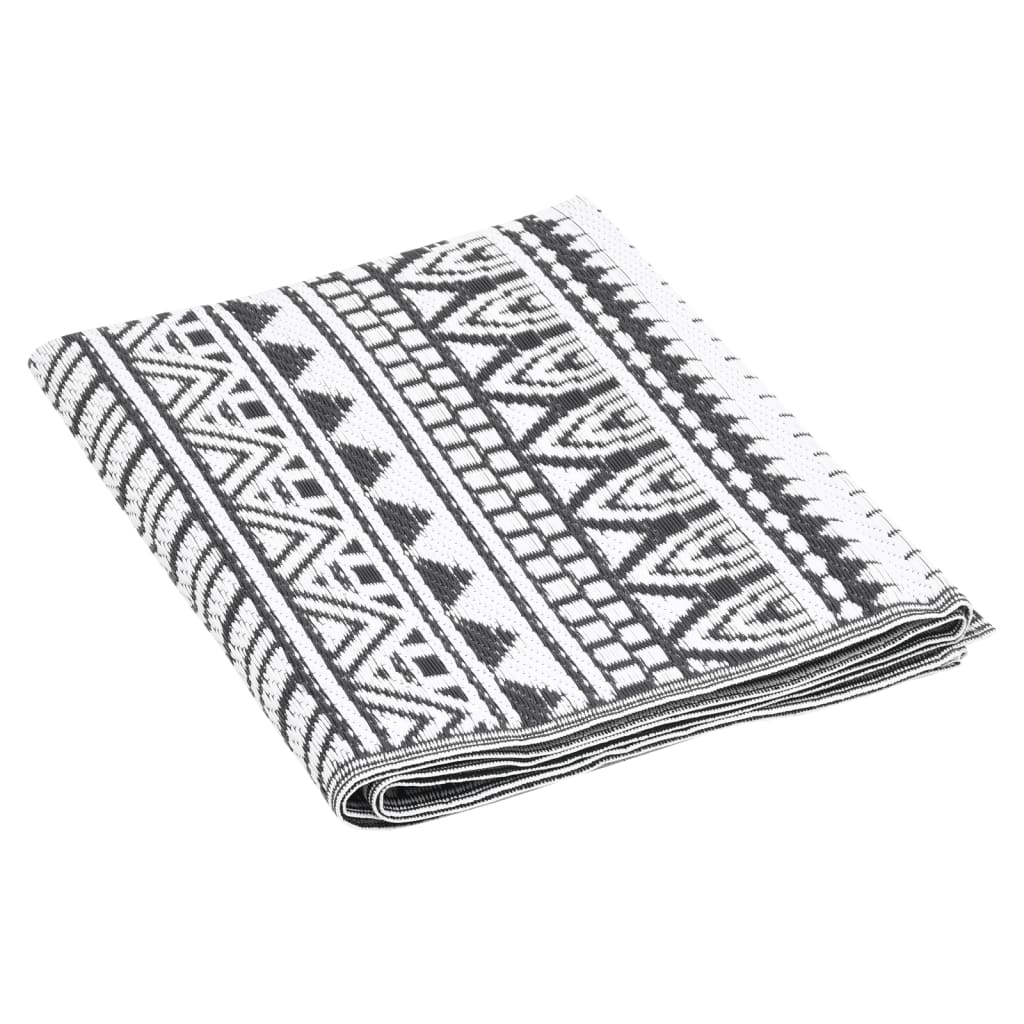 vidaXL Covor de exterior, ARAKIL negru, 160x230 cm, PP vidaXL Covor de exterior, ARAKIL negru, 160x230 cm, PP