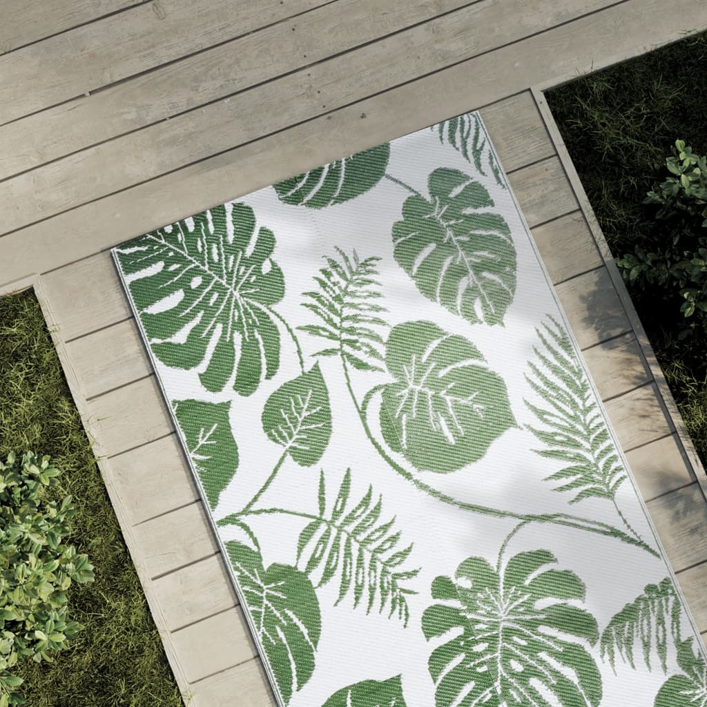 vidaXL Covor de exterior, ARAKIL verde, 80x150 cm, PP vidaXL Covor de exterior, ARAKIL verde, 80x150 cm, PP