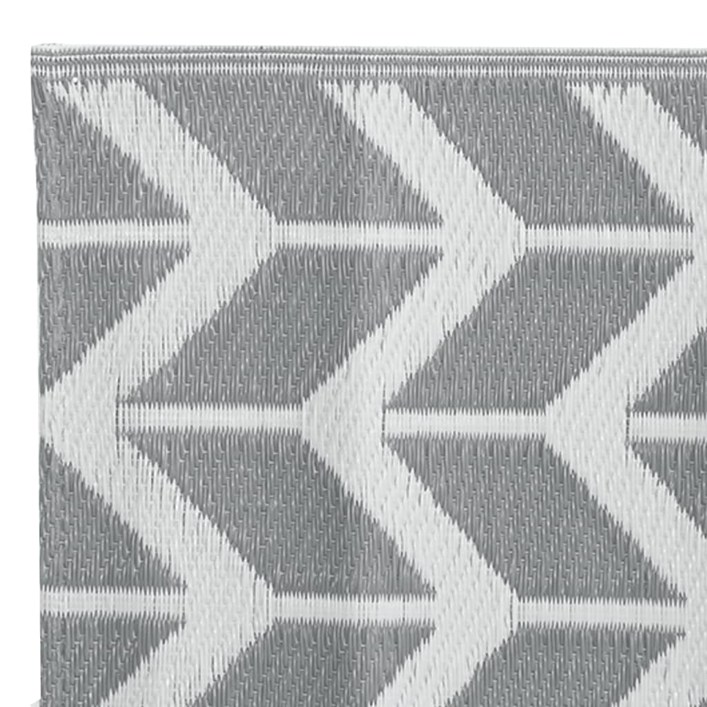 vidaXL Covor de exterior, ARAKIL gri, 80x150 cm, PP vidaXL Covor de exterior, ARAKIL gri, 80x150 cm, PP