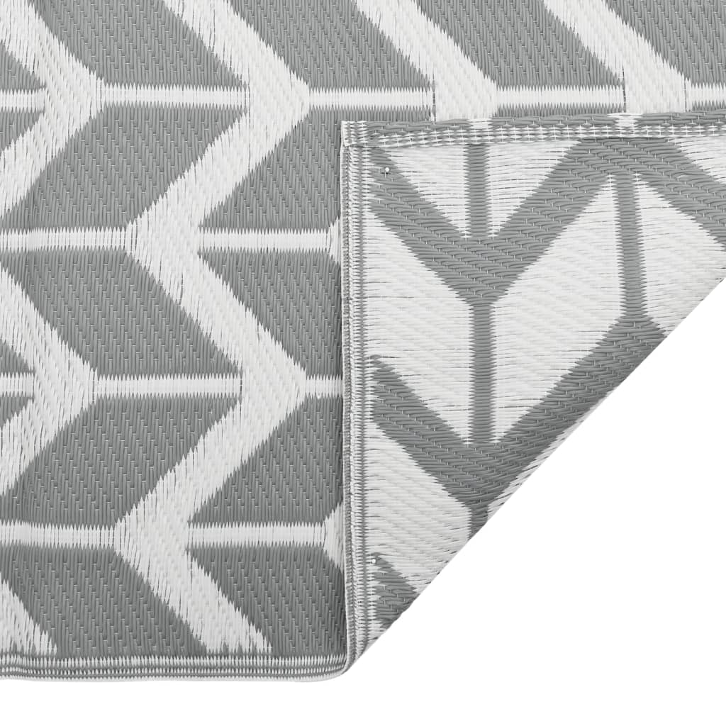 vidaXL Covor de exterior, ARAKIL gri, 80x250 cm, PP vidaXL Covor de exterior, ARAKIL gri, 80x250 cm, PP