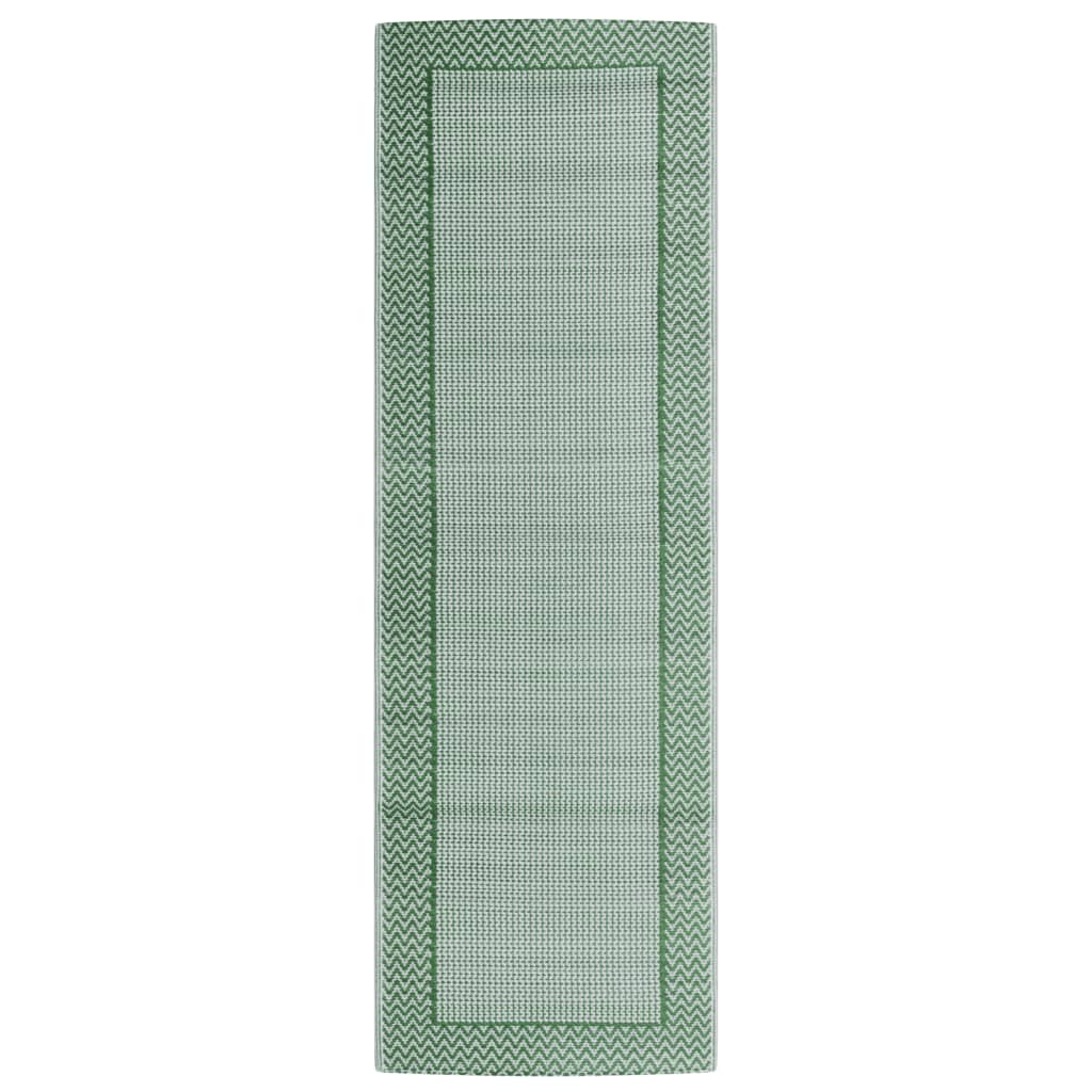 vidaXL Covor de exterior, ARAKIL verde, 80x250 cm, PP vidaXL Covor de exterior, ARAKIL verde, 80x250 cm, PP