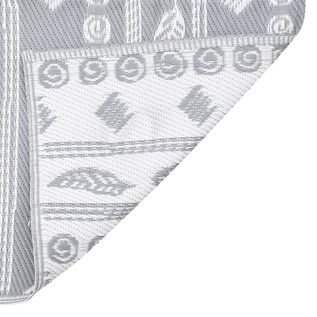 vidaXL Covor d exterior, ARAKIL gri, 140 x 200 cm, PP vidaXL Covor d exterior, ARAKIL gri, 140 x 200 cm, PP