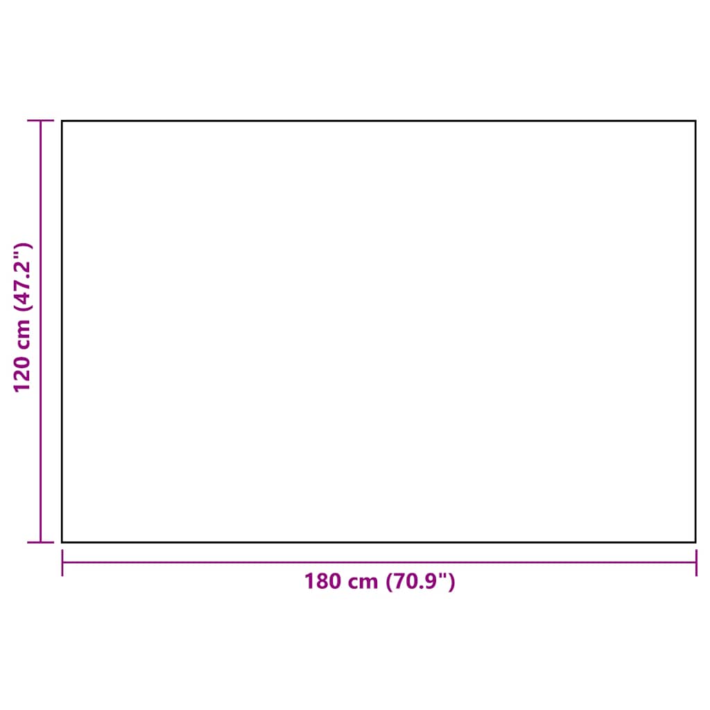 vidaXL Covor de exterior, ARAKIL negru, 120x180 cm, PP vidaXL Covor de exterior, ARAKIL negru, 120x180 cm, PP