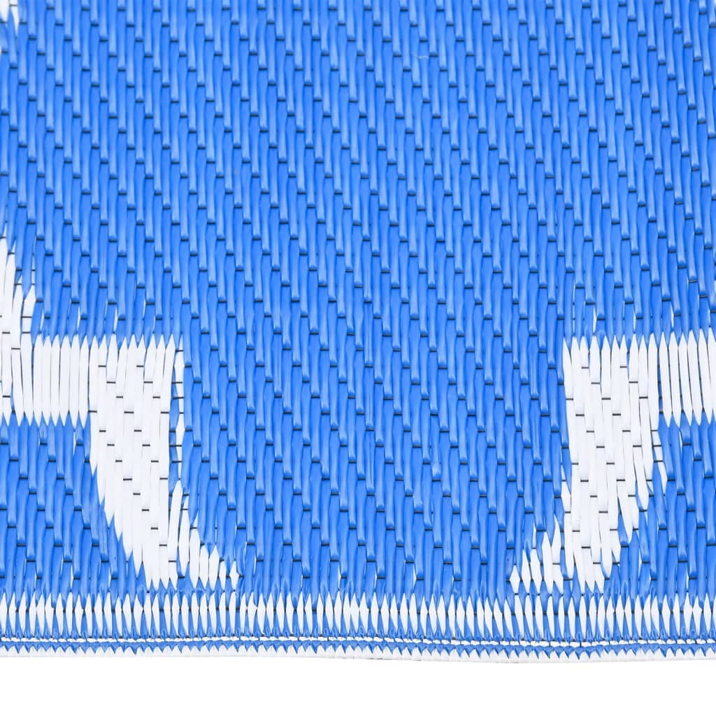 vidaXL Covor de exterior, ARAKIL albastru, 160x230 cm, PP vidaXL Covor de exterior, ARAKIL albastru, 160x230 cm, PP