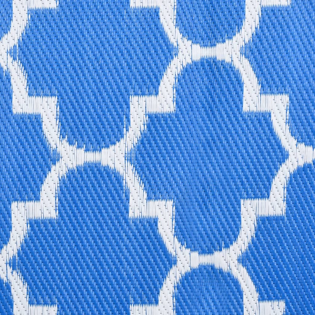 vidaXL Covor de exterior, ARAKIL albastru, 160x230 cm, PP vidaXL Covor de exterior, ARAKIL albastru, 160x230 cm, PP
