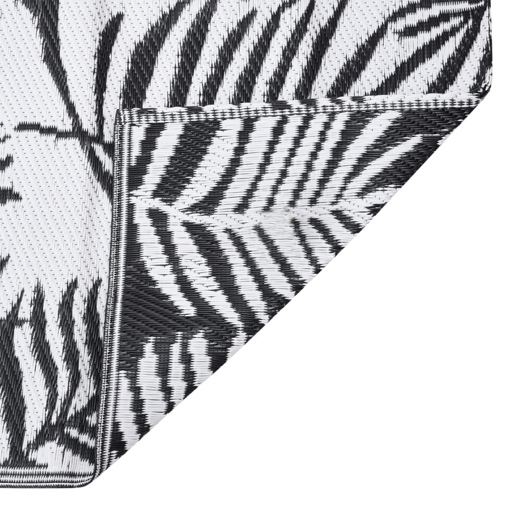 vidaXL Covor de exterior, ARAKIL negru, 80x250 cm