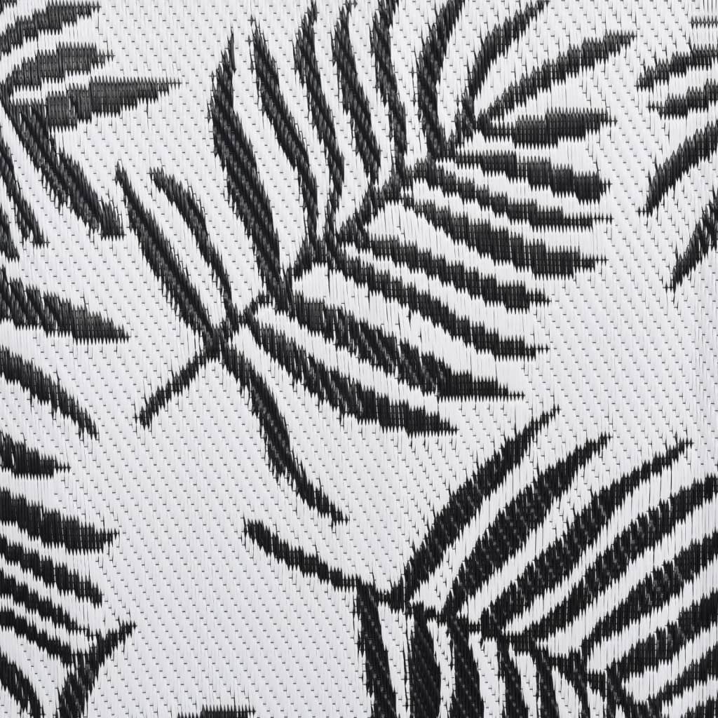 vidaXL Covor de exterior, ARAKIL negru, 80x250 cm