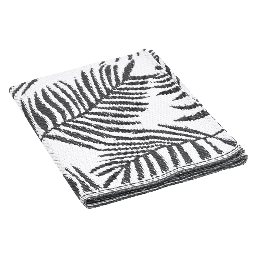 vidaXL Covor de exterior, ARAKIL negru, 140x200 cm, PP vidaXL Covor de exterior, ARAKIL negru, 140x200 cm, PP