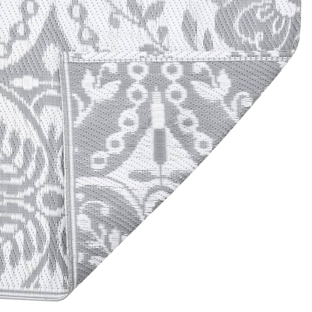 vidaXL Covor de exterior, ARAKIL gri deschis, 80x250 cm, PP vidaXL Covor de exterior, ARAKIL gri deschis, 80x250 cm, PP