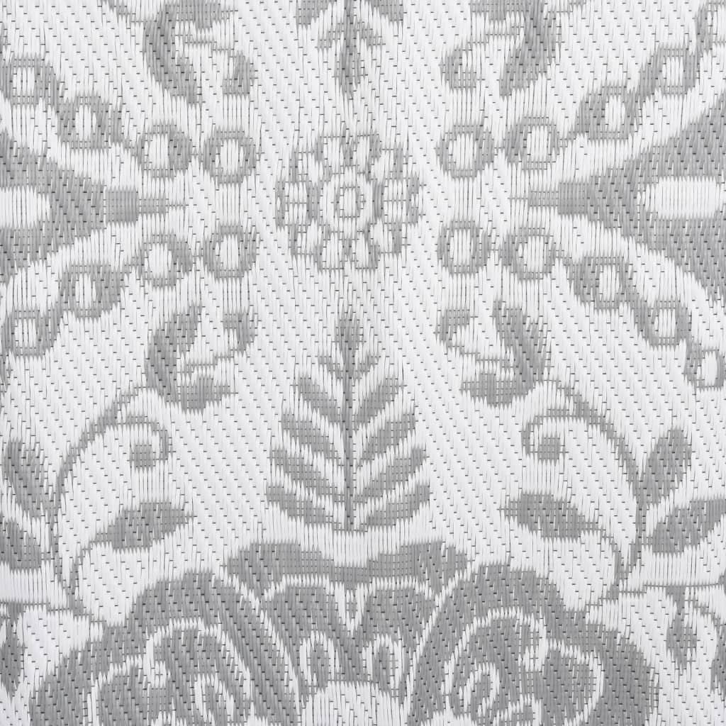 vidaXL Covor de exterior, ARAKIL gri deschis, 80x250 cm, PP vidaXL Covor de exterior, ARAKIL gri deschis, 80x250 cm, PP