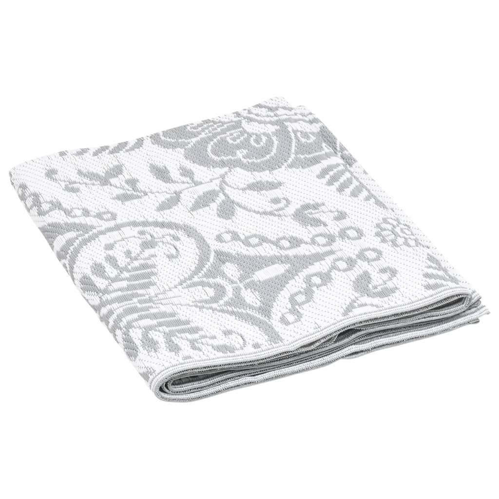 vidaXL Covor de exterior, ARAKIL gri deschis, 140x200 cm, PP vidaXL Covor de exterior, ARAKIL gri deschis, 140x200 cm, PP