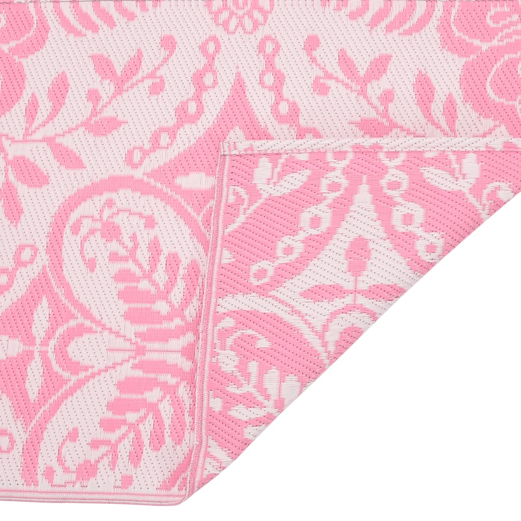 vidaXL Covor de exterior, ARAKIL roz, 80x250 cm, PP vidaXL Covor de exterior, ARAKIL roz, 80x250 cm, PP