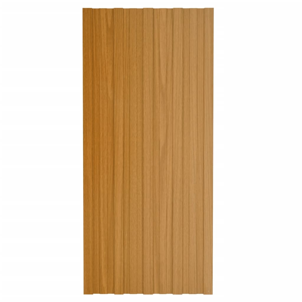vidaXL Panouri acoperiș, 36 buc., natural, 100x45 cm, oțel galvanizat vidaXL Panouri acoperiș, 36 buc., natural, 100x45 cm, oțel galvanizat