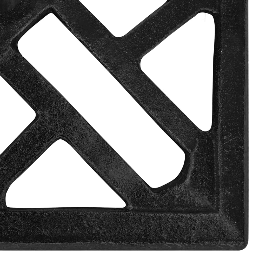 vidaXL Bază de umbrelă, negru, 44x44x31, fontă vidaXL Bază de umbrelă, negru, 44x44x31, fontă