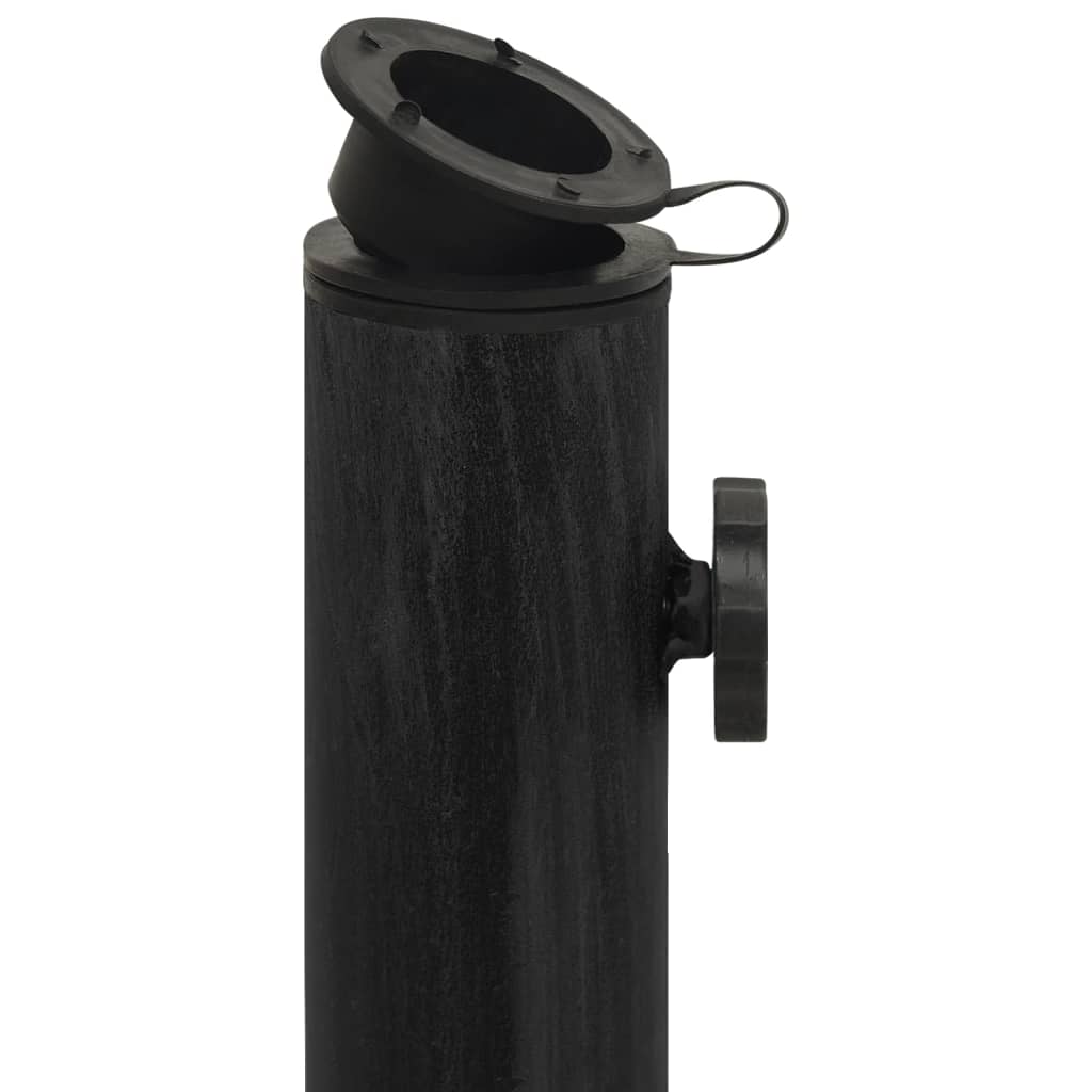 vidaXL Bază de umbrelă, negru, 44x44x31, fontă vidaXL Bază de umbrelă, negru, 44x44x31, fontă