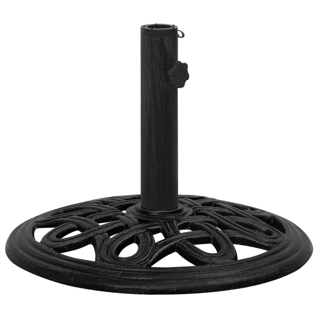 vidaXL Bază de umbrelă, negru, 44x44x32, fontă vidaXL Bază de umbrelă, negru, 44x44x32, fontă
