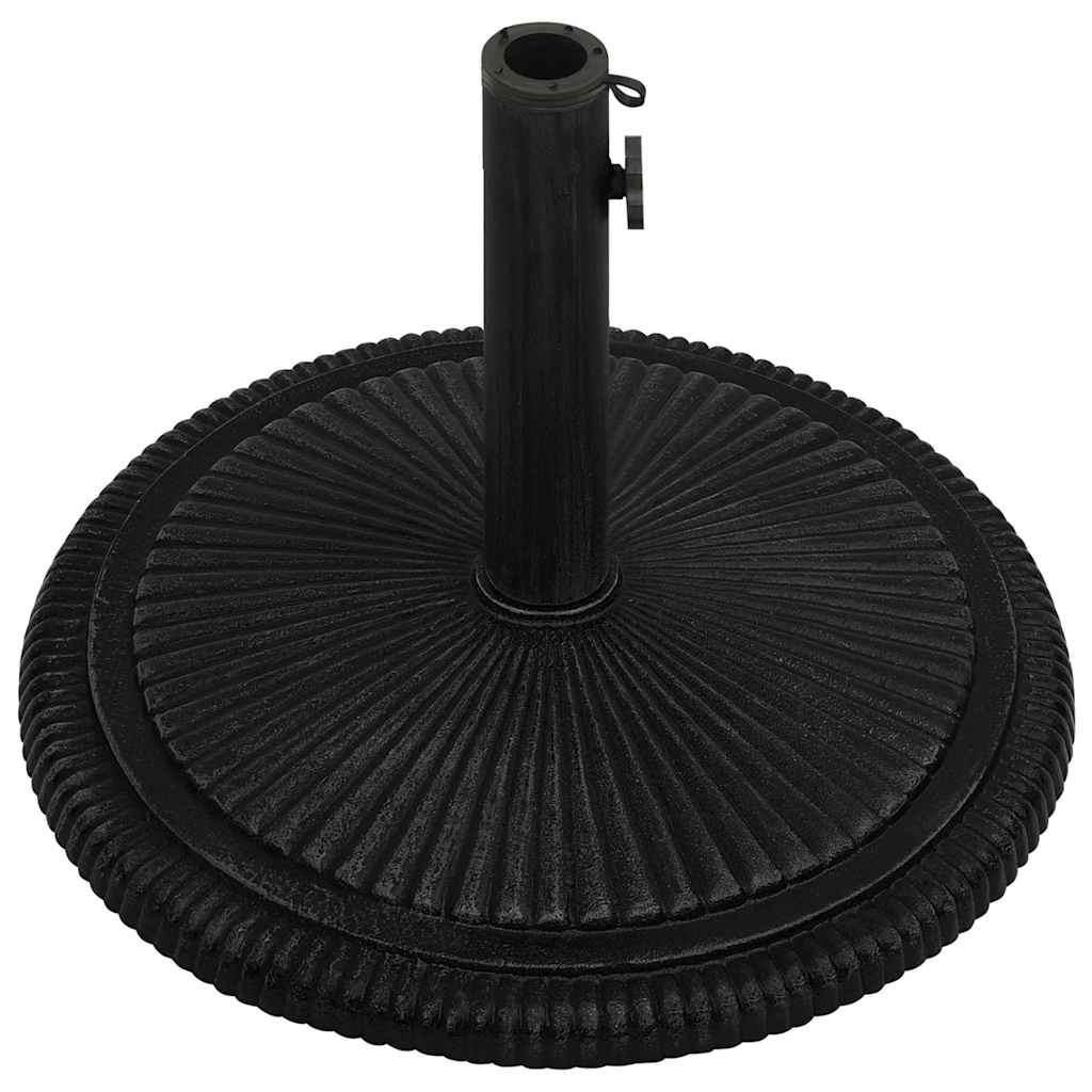 vidaXL Bază de umbrelă, negru, 45x45x30, fontă vidaXL Bază de umbrelă, negru, 45x45x30, fontă