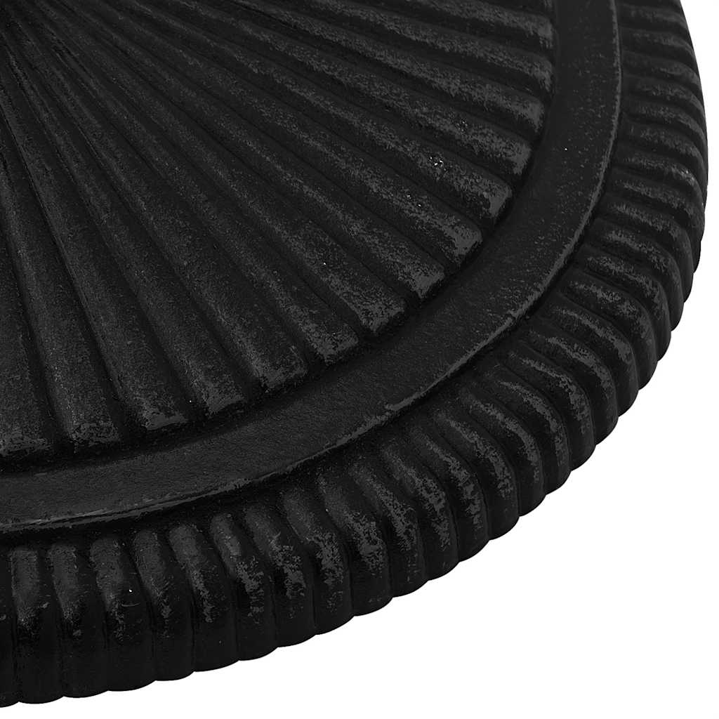 vidaXL Bază de umbrelă, negru, 45x45x30, fontă vidaXL Bază de umbrelă, negru, 45x45x30, fontă