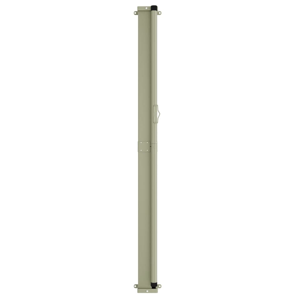 vidaXL Copertină laterală retractabilă de terasă, negru, 140x300 cm
