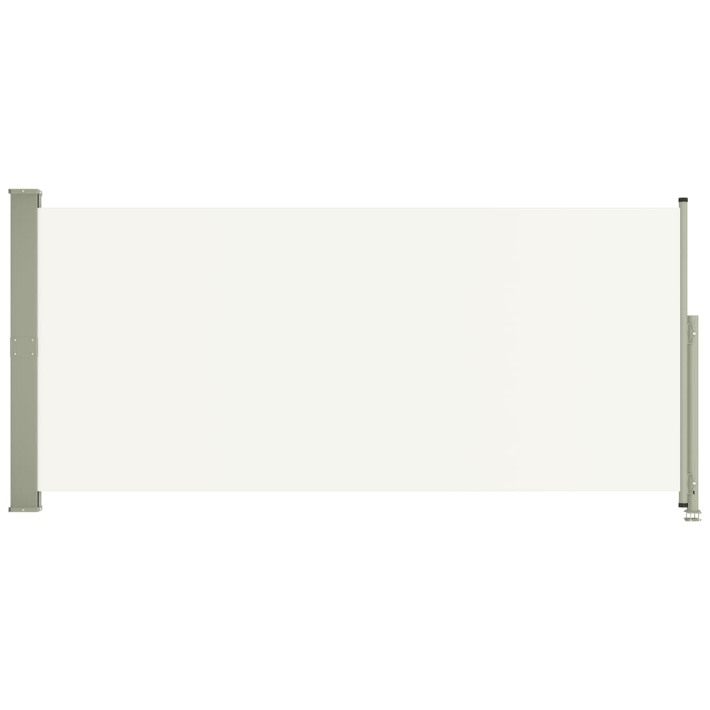 vidaXL Copertină laterală retractabilă de terasă, crem, 140x300 cm vidaXL Copertină laterală retractabilă de terasă, crem, 140x300 cm