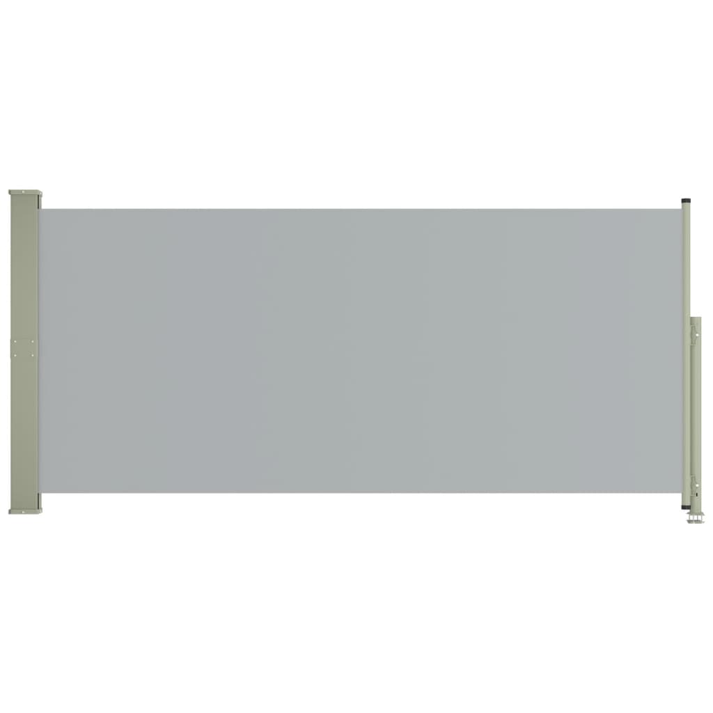 vidaXL Copertină laterală retractabilă de terasă, gri, 140x300 cm vidaXL Copertină laterală retractabilă de terasă, gri, 140x300 cm
