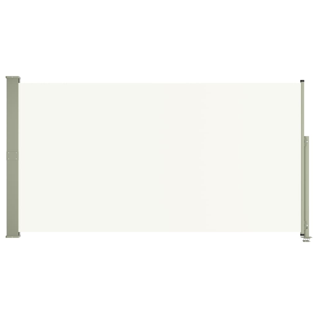 vidaXL Copertină laterală retractabilă de terasă, crem, 160x300 cm vidaXL Copertină laterală retractabilă de terasă, crem, 160x300 cm