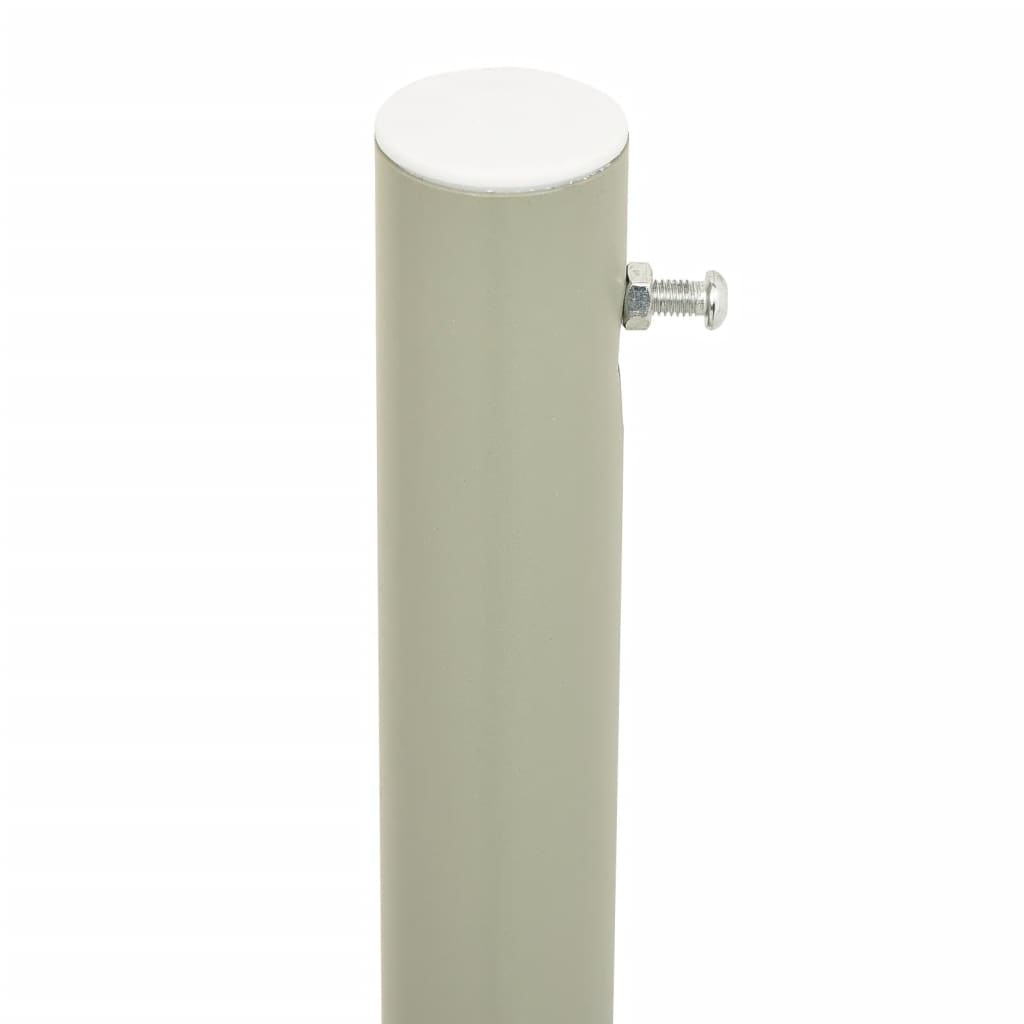 vidaXL Copertină laterală retractabilă de terasă, gri, 160x300 cm vidaXL Copertină laterală retractabilă de terasă, gri, 160x300 cm