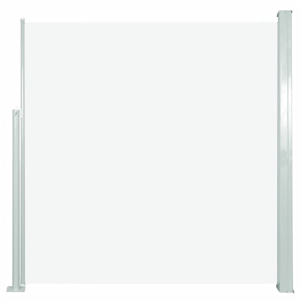 vidaXL Copertină laterală retractabilă de terasă, crem, 140x300 cm vidaXL Copertină laterală retractabilă de terasă, crem, 140x300 cm