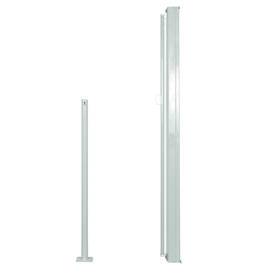 vidaXL Copertină laterală retractabilă de terasă, crem, 140x300 cm vidaXL Copertină laterală retractabilă de terasă, crem, 140x300 cm