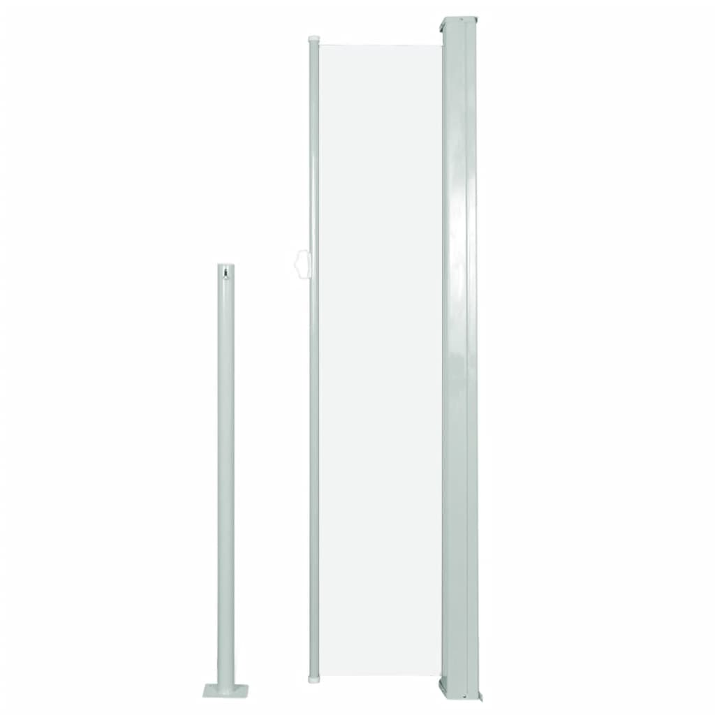 vidaXL Copertină laterală retractabilă de terasă, crem, 140x300 cm vidaXL Copertină laterală retractabilă de terasă, crem, 140x300 cm