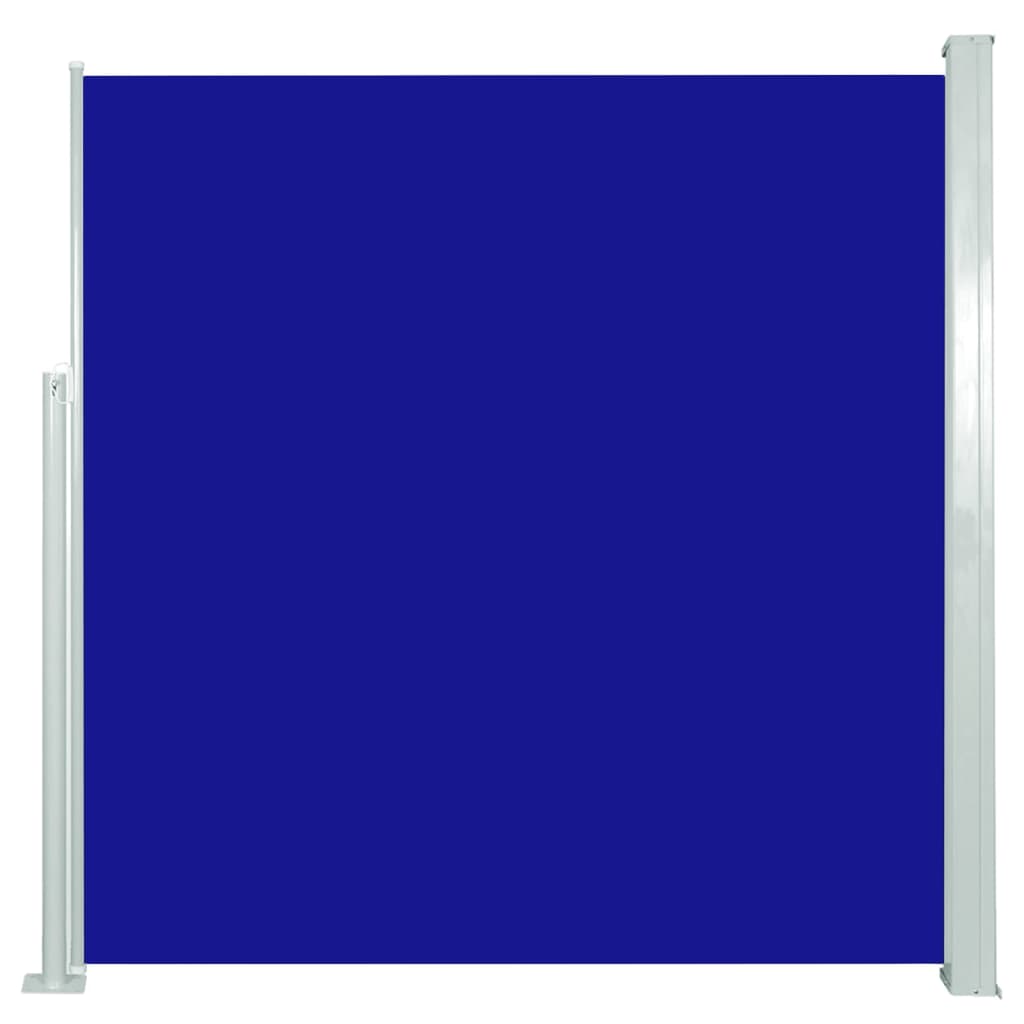vidaXL Copertină laterală retractabilă de terasă, albastru, 140x300 cm vidaXL Copertină laterală retractabilă de terasă, albastru, 140x300 cm