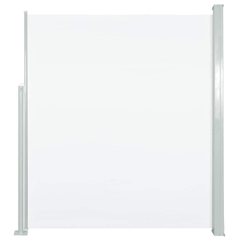 vidaXL Copertină laterală retractabilă de terasă, crem, 160x300 cm vidaXL Copertină laterală retractabilă de terasă, crem, 160x300 cm