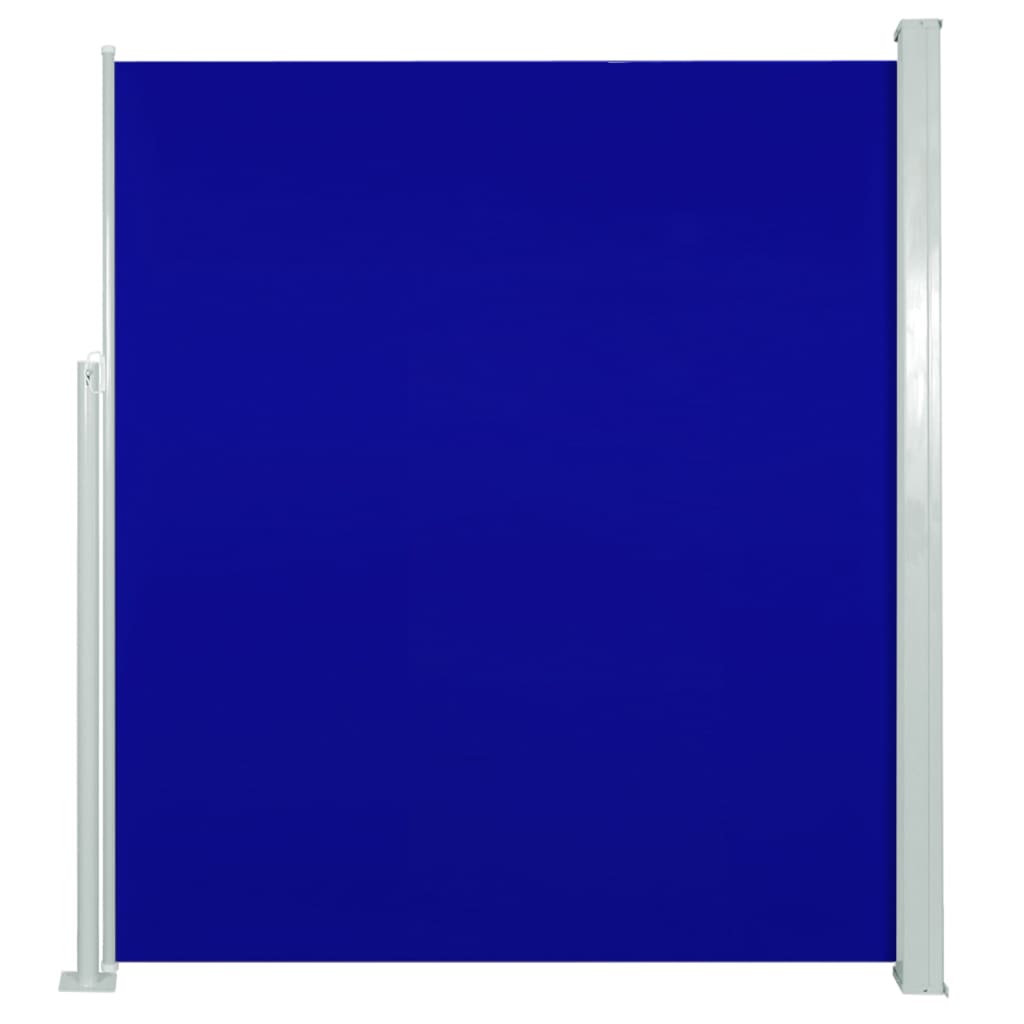 vidaXL Copertină laterală retractabilă de terasă, albastru, 160x300 cm vidaXL Copertină laterală retractabilă de terasă, albastru, 160x300 cm