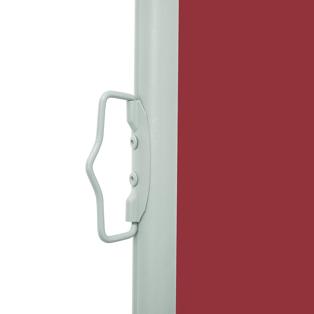 vidaXL Copertină laterală retractabilă de terasă, roșu, 170x300 cm vidaXL Copertină laterală retractabilă de terasă, roșu, 170x300 cm