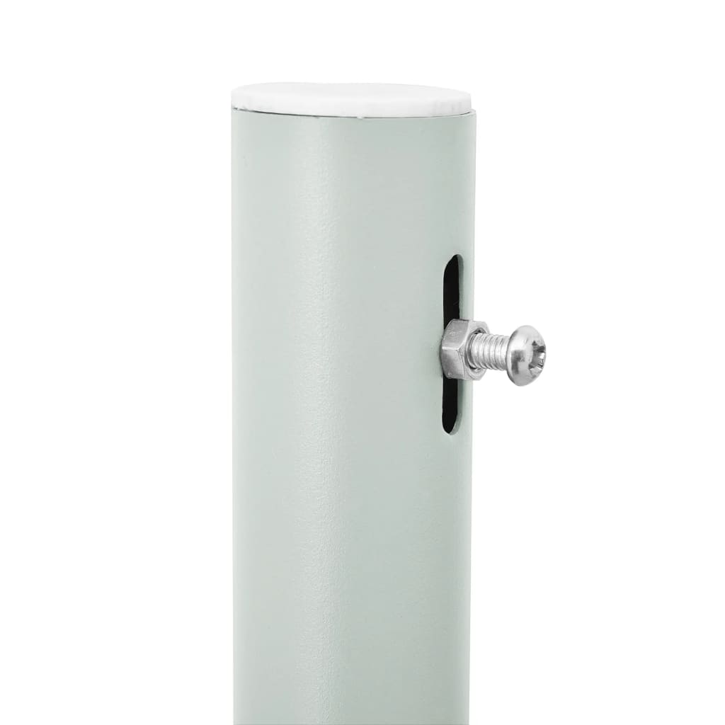 vidaXL Copertină laterală retractabilă terasă, albastru, 140x500 cm vidaXL Copertină laterală retractabilă terasă, albastru, 140x500 cm