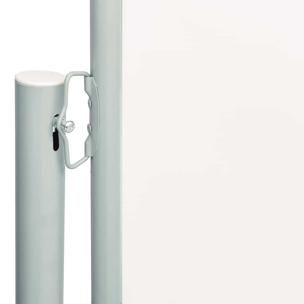 vidaXL Copertină laterală retractabilă de terasă, crem, 117x600 cm vidaXL Copertină laterală retractabilă de terasă, crem, 117x600 cm