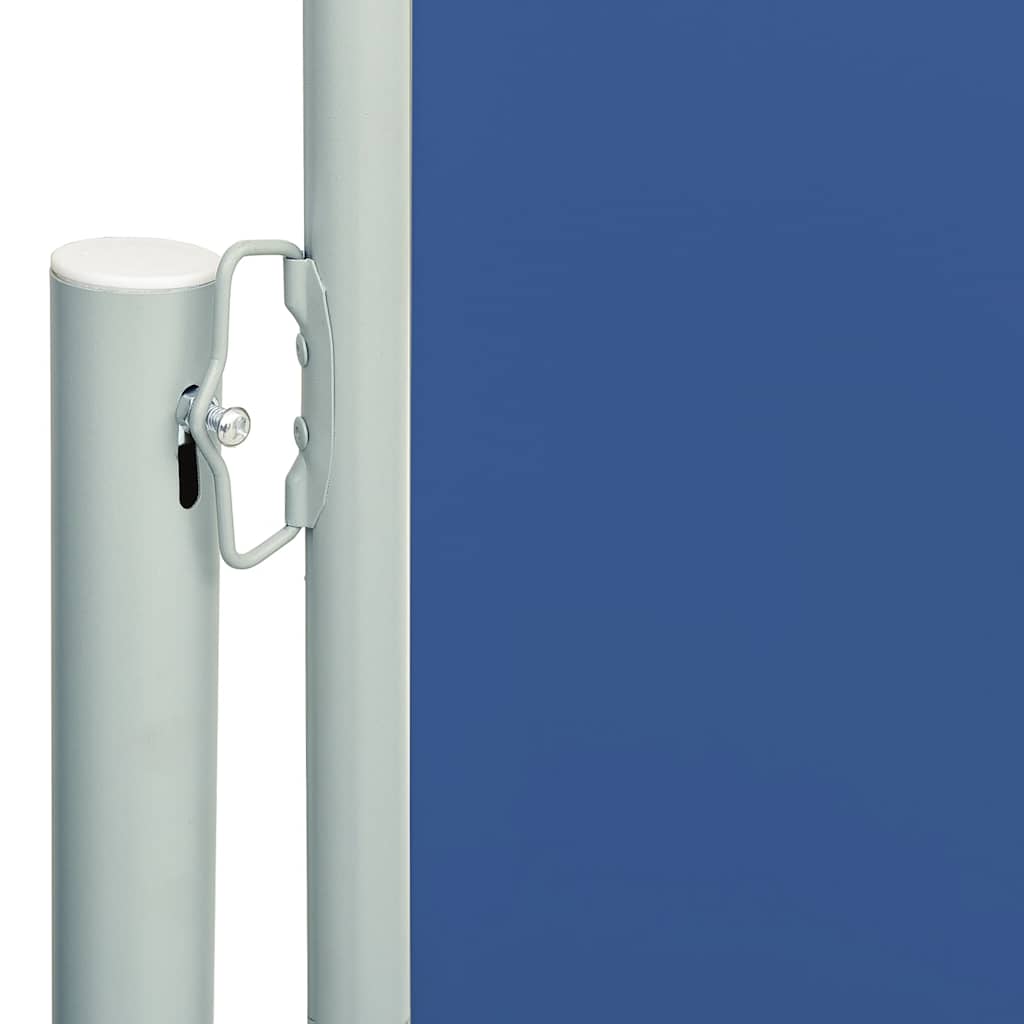 vidaXL Copertină laterală retractabilă de terasă, albastru, 117x600 cm vidaXL Copertină laterală retractabilă de terasă, albastru, 117x600 cm