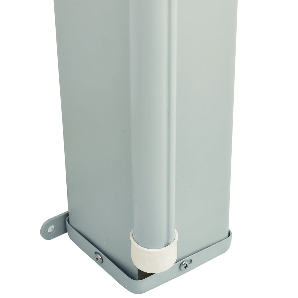 vidaXL Copertină laterală retractabilă de terasă, roșu, 117x600 cm vidaXL Copertină laterală retractabilă de terasă, roșu, 117x600 cm