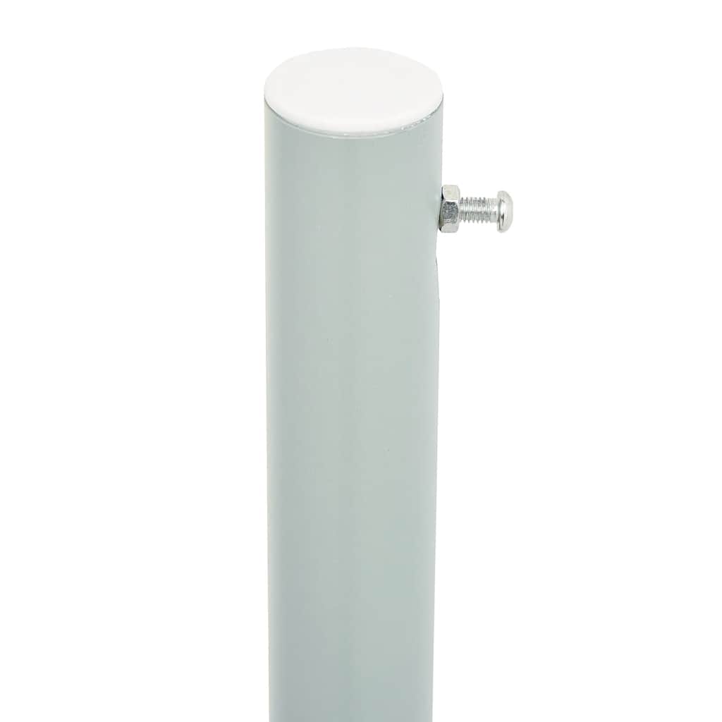 vidaXL Copertină laterală retractabilă de terasă, gri, 117x600 cm vidaXL Copertină laterală retractabilă de terasă, gri, 117x600 cm