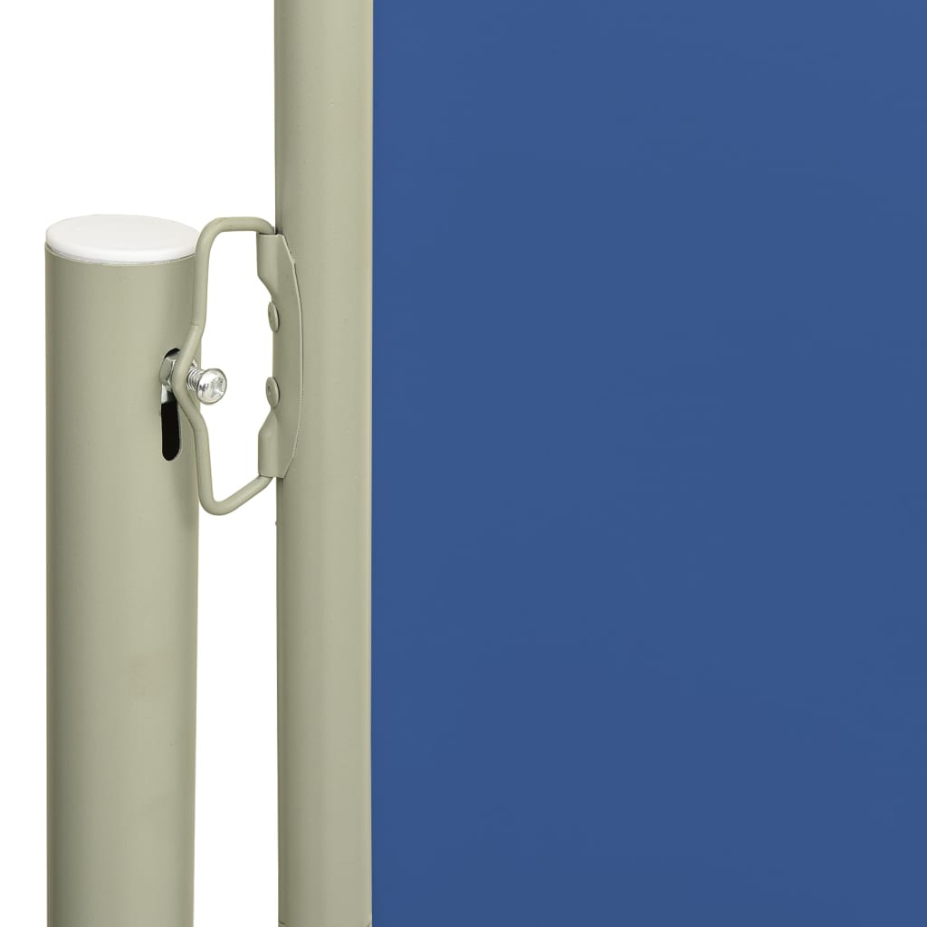 vidaXL Copertină laterală retractabilă de terasă, albastru, 140x600 cm vidaXL Copertină laterală retractabilă de terasă, albastru, 140x600 cm