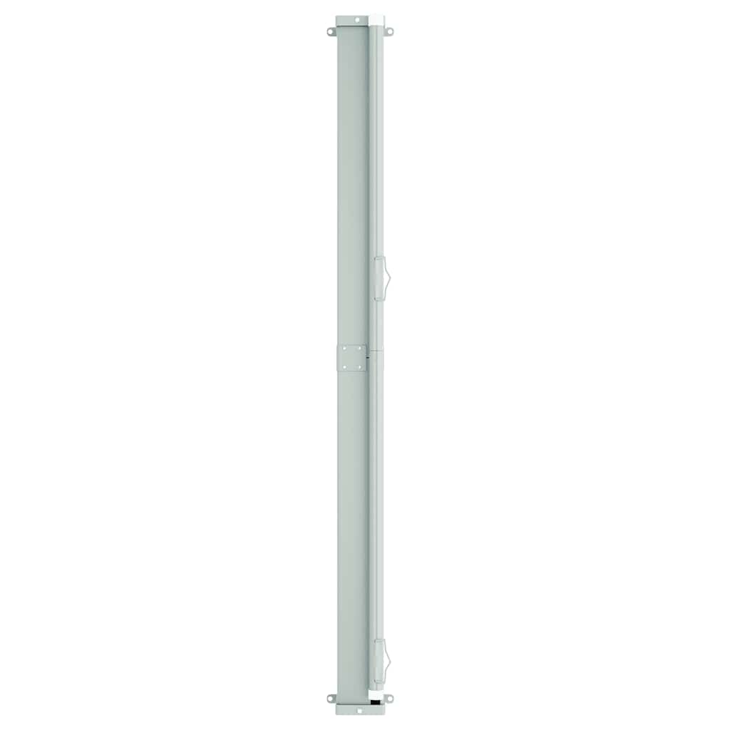 vidaXL Copertină laterală retractabilă de terasă, gri, 200x600 cm vidaXL Copertină laterală retractabilă de terasă, gri, 200x600 cm
