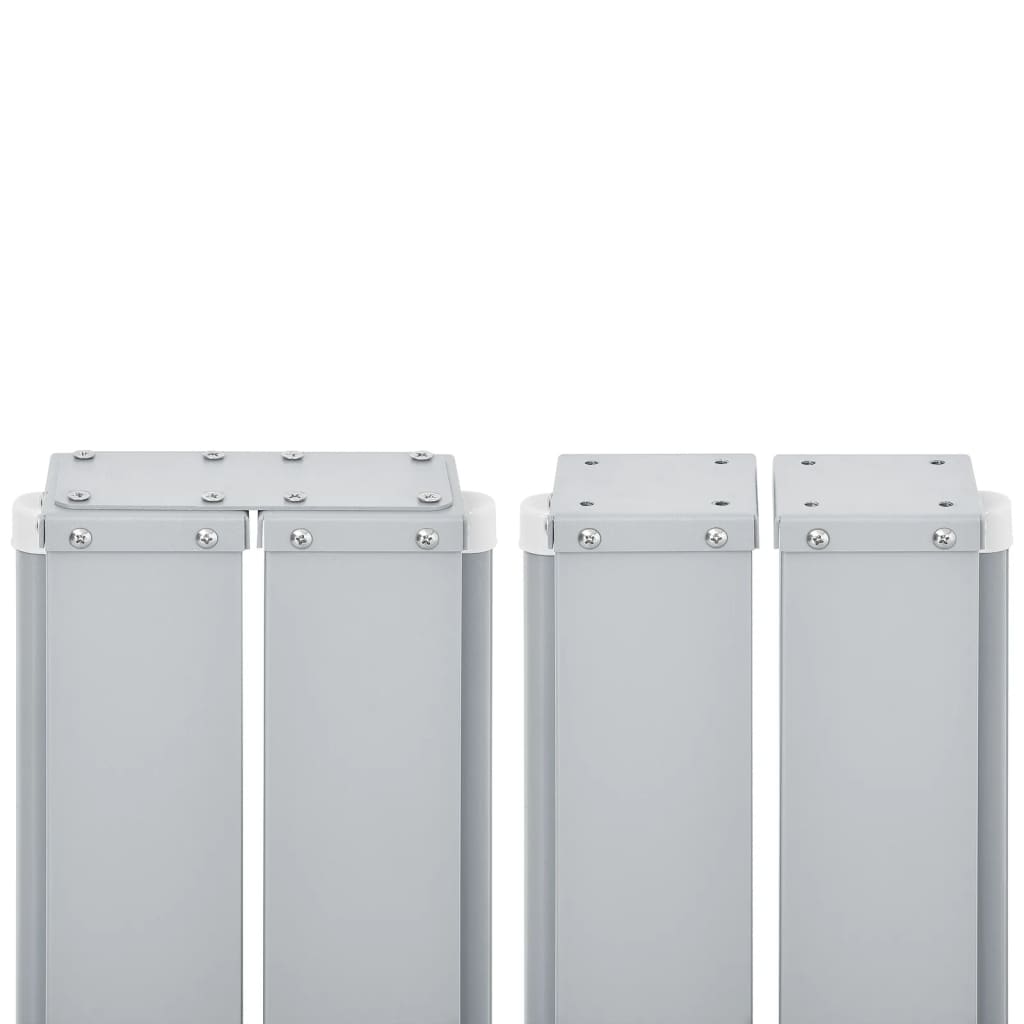 vidaXL Copertină laterală retractabilă, crem, 160x600 cm