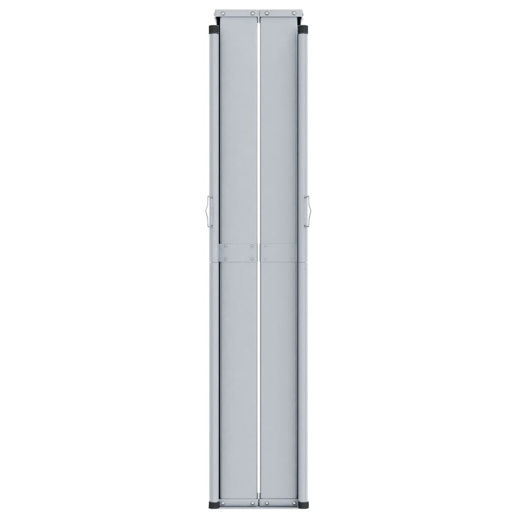 vidaXL Copertină laterală retractabilă, maro, 180x600 cm