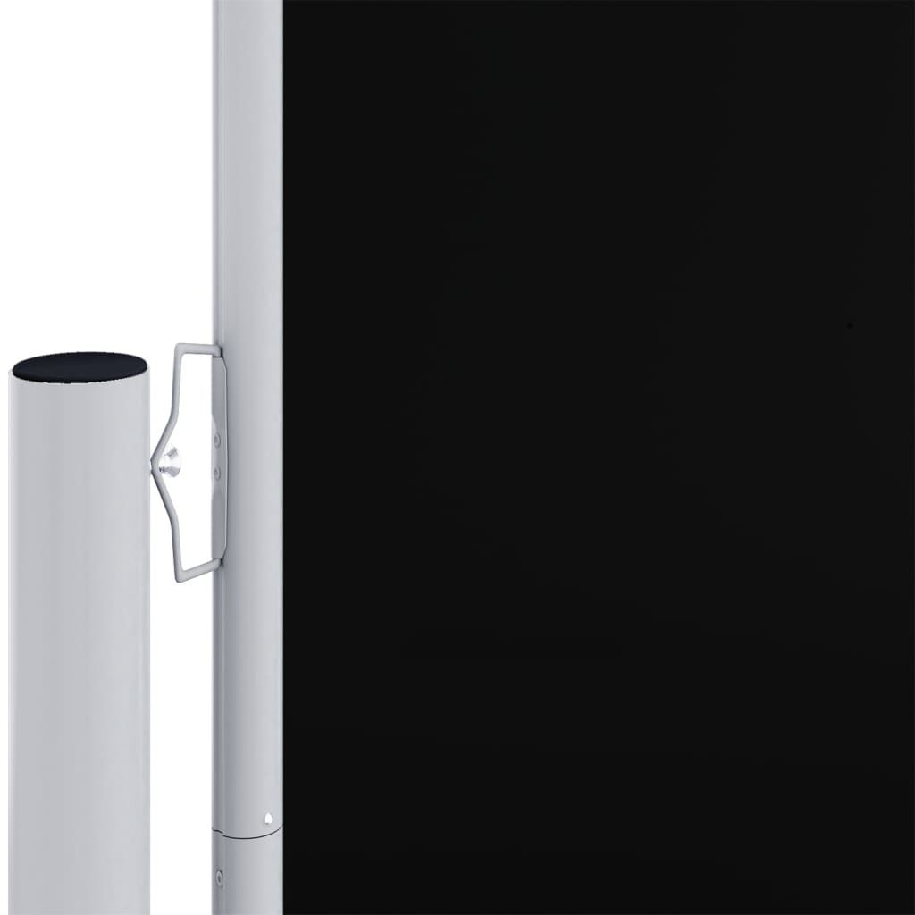 vidaXL Copertină laterală retractabilă, negru, 220x1000 cm
