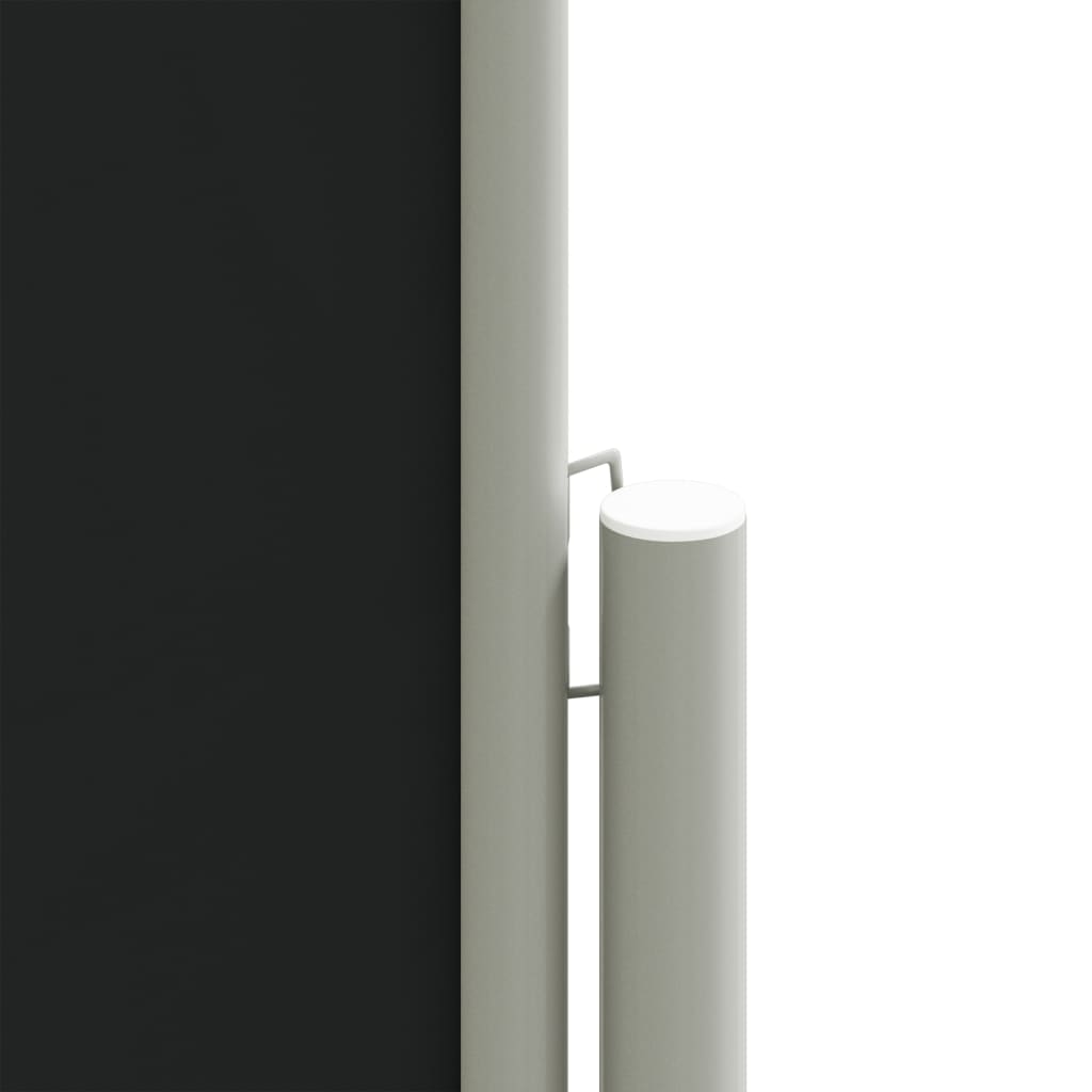 vidaXL Copertina laterală retractabilă, negru, 140x1200 cm
