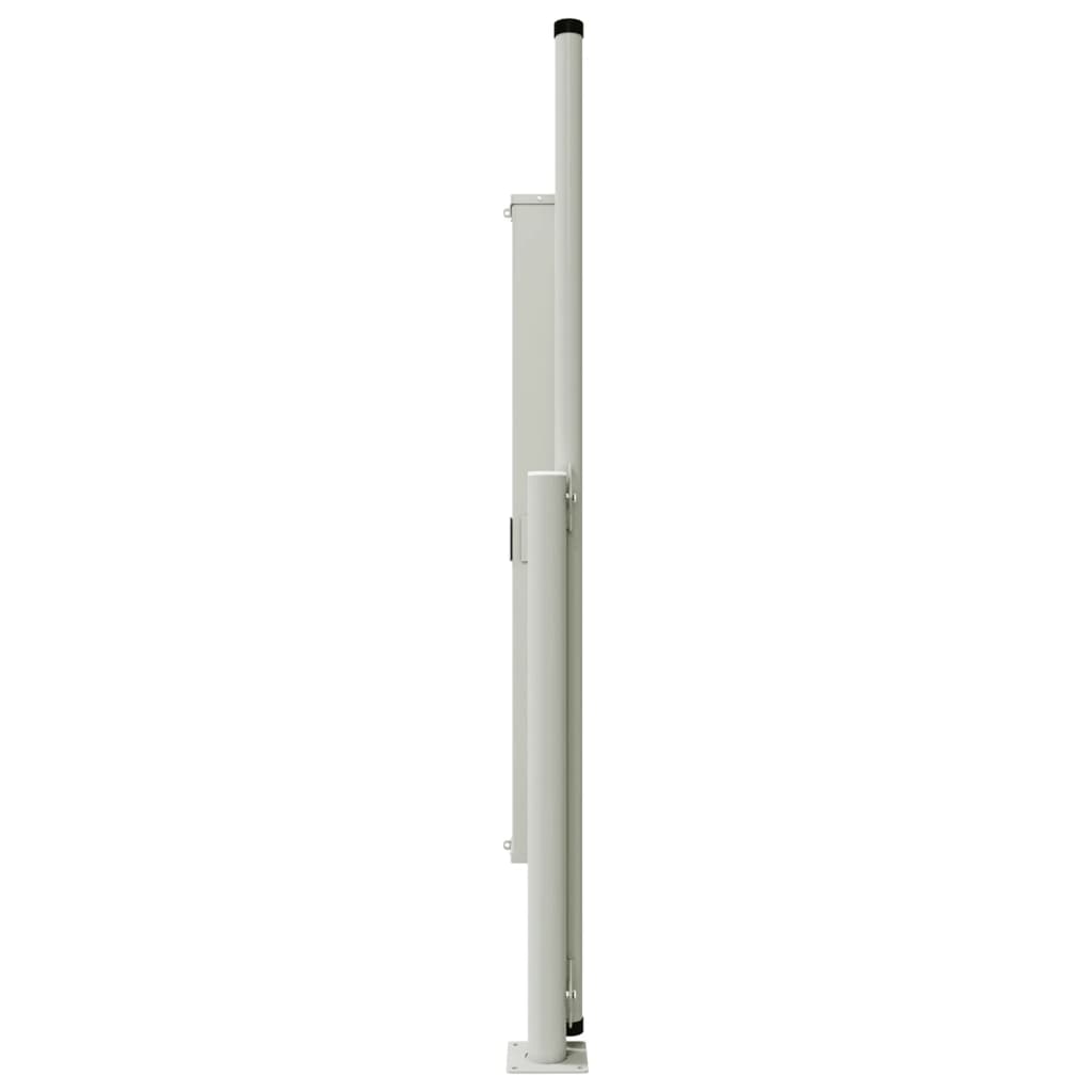 vidaXL Copertina laterală retractabilă, negru, 140x1200 cm