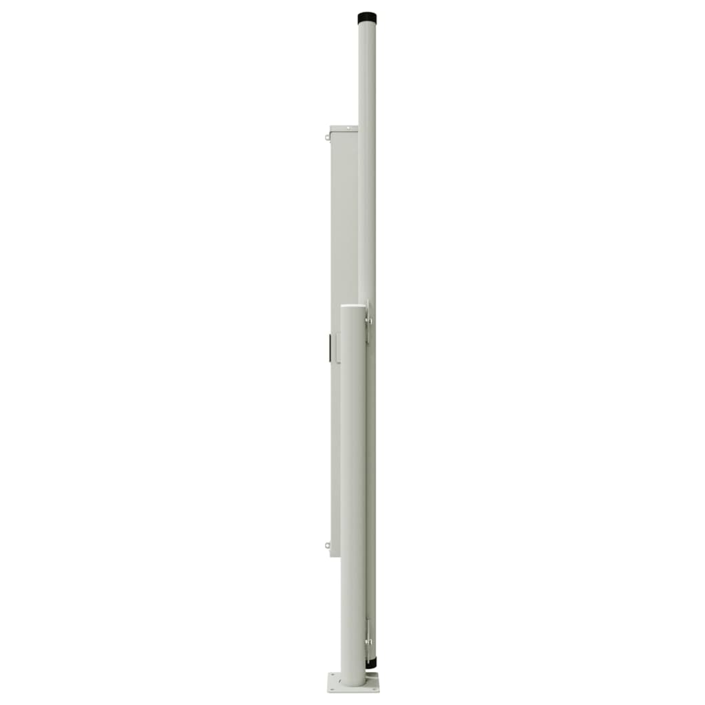 vidaXL Copertină laterală retractabilă, maro, 140x1200 cm vidaXL Copertină laterală retractabilă, maro, 140x1200 cm