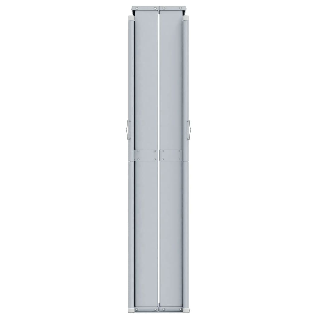 vidaXL Copertină laterală retractabilă, crem, 200x1200 cm