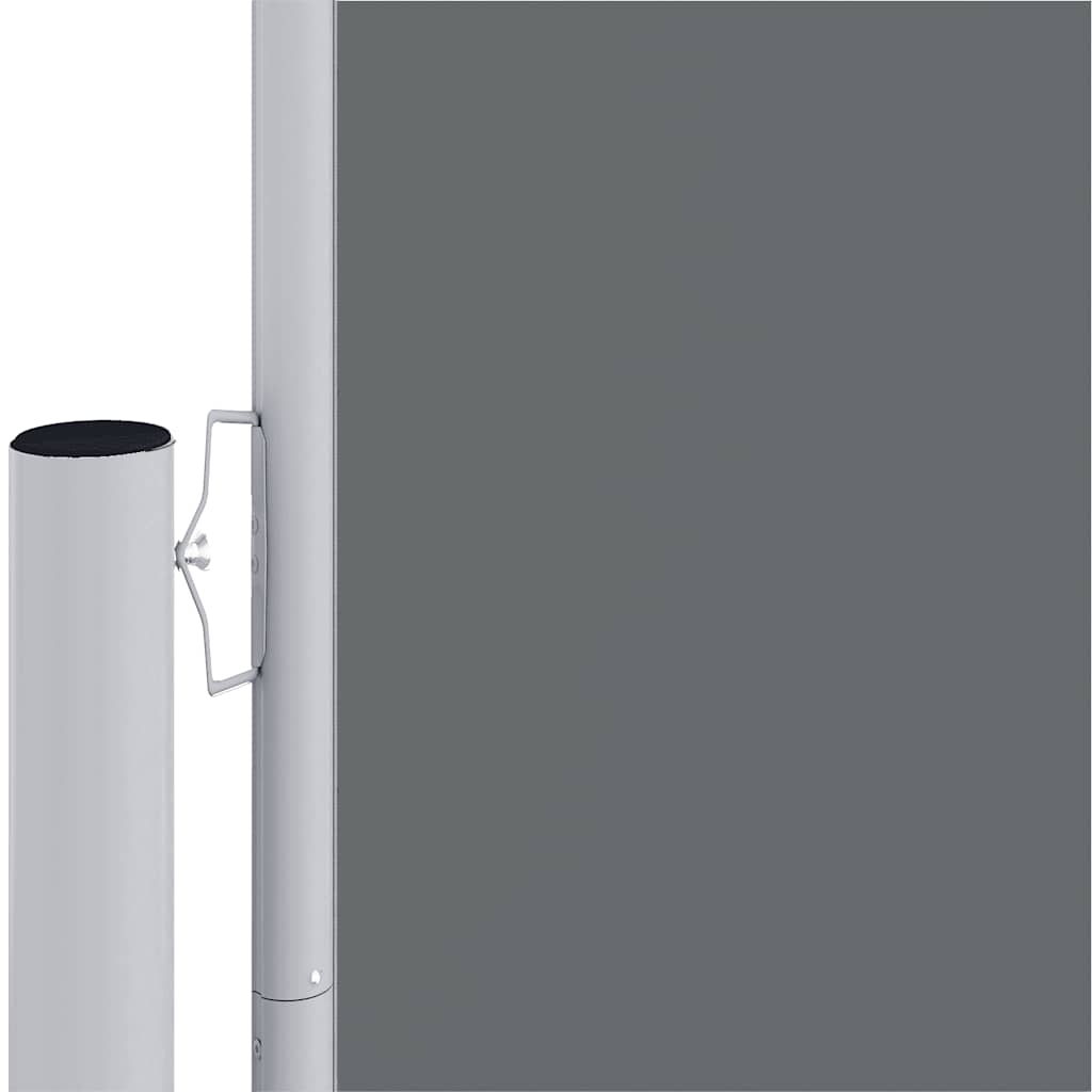 vidaXL Copertină laterală retractabilă, antracit, 220x1200 cm