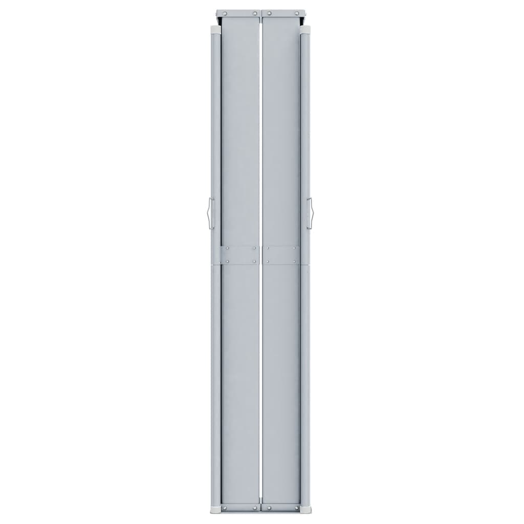 vidaXL Copertină laterală retractabilă, albastru, 220x1200 cm